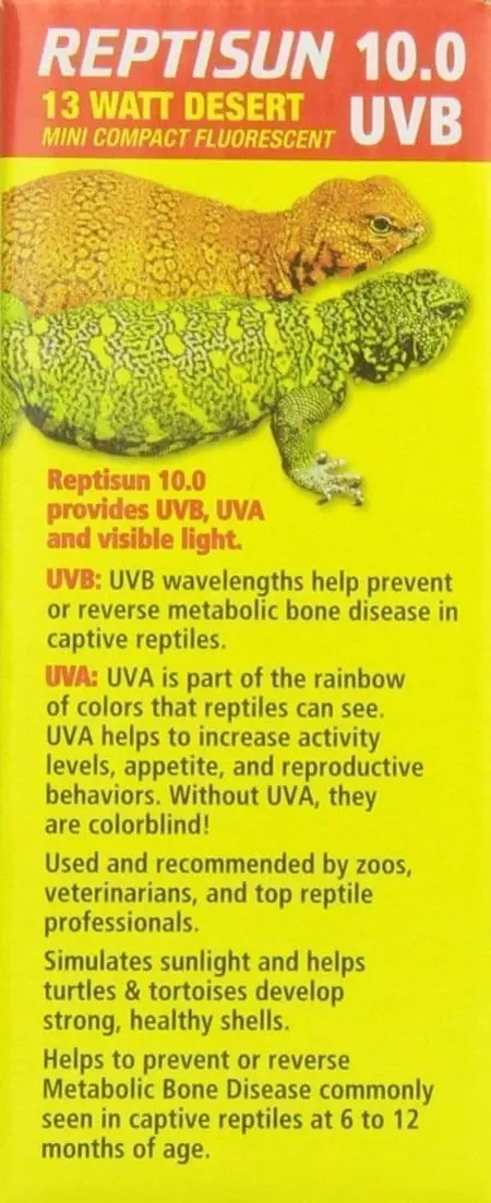 Reptisun 10.0 UVB Compact Fluorescent light bulb - Image 4