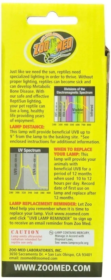 Reptisun 10.0 UVB Compact Fluorescent light bulb - Image 5