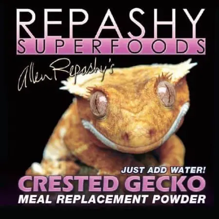 Repashy crested gecko food with insects