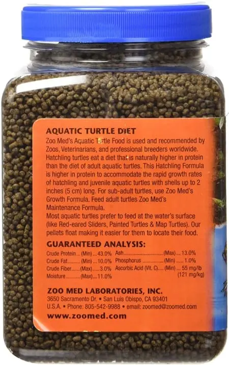 aquatic turtle food