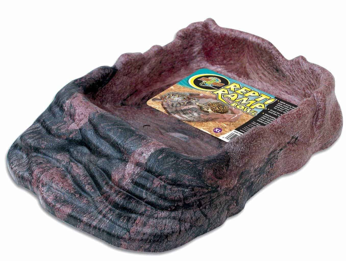ZooMed Zoo Med Ramp Reptile Turtle Water Dish Tortoise for sale Food Dish
