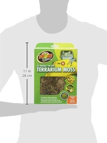 Zoo Med Terrarium Sphagnum Moss Cage Substrate Complete