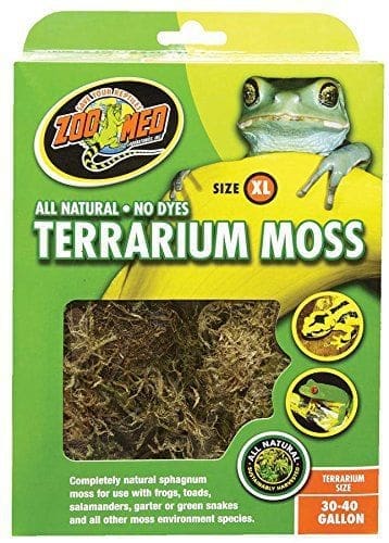 Zoo Med Terrarium Sphagnum Moss Cage Substrate Complete