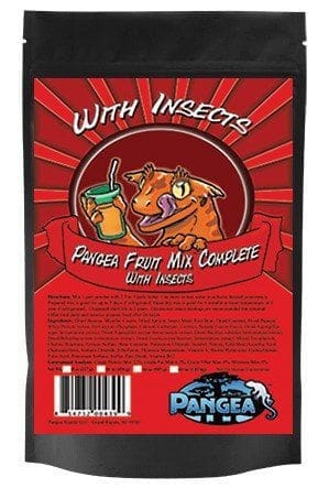 pangea fruit mix with insects gecko food