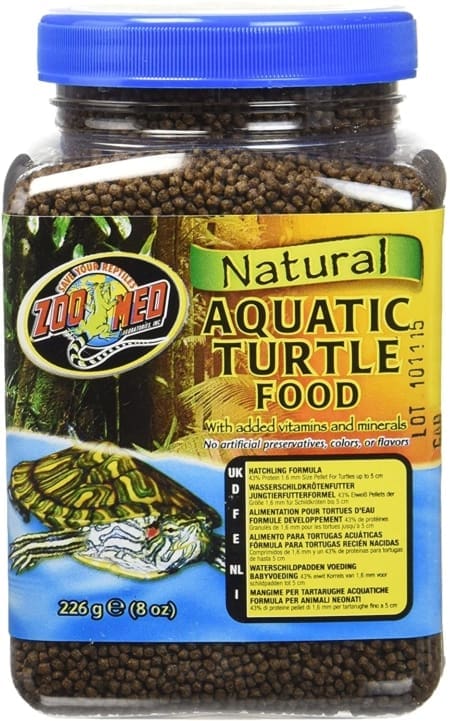 baby water turtle food