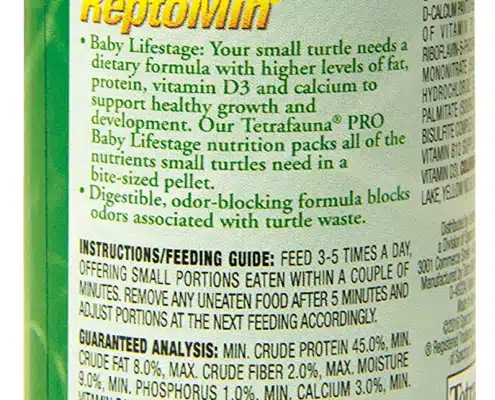 Reptomin Pro Baby Turtle Food Sticks