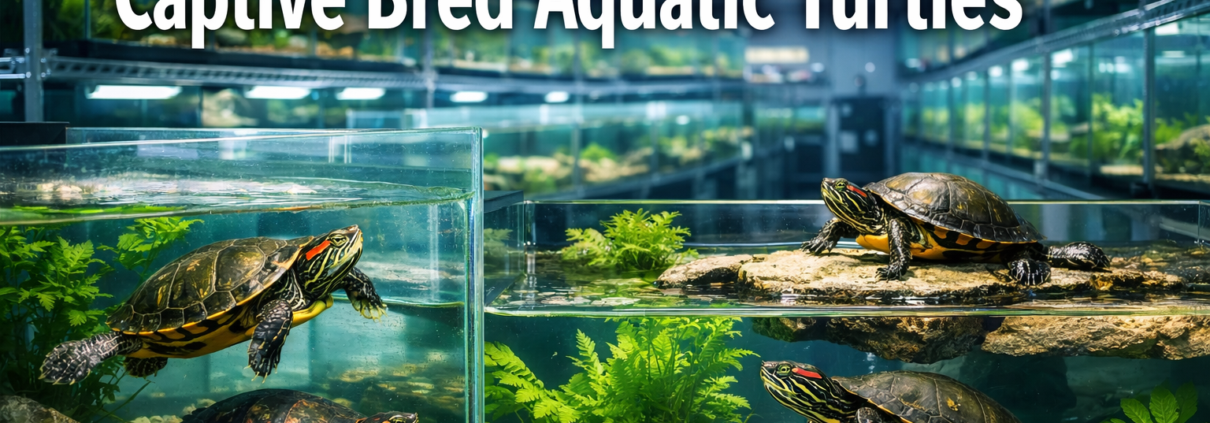 Captive bred Aquatic Turtles