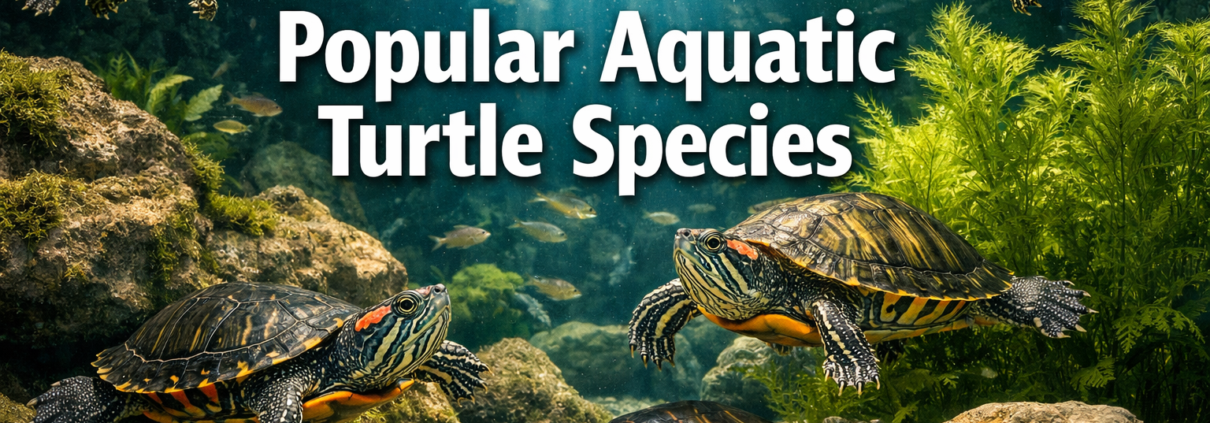Popular Aquatic turtle species