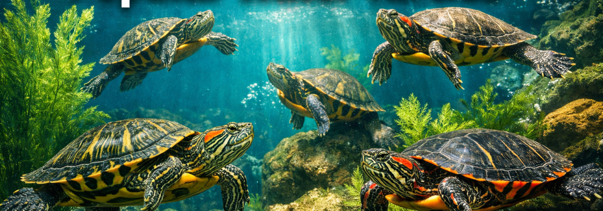 Popular water turtles
