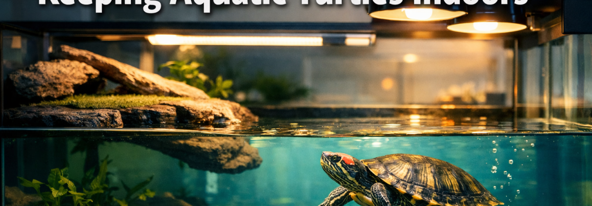keeping aquatic turtles indoors