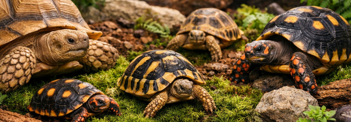 Captive Bred Tortoises